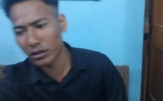 Accused in Rape Attempt Case Attacks Journalist at Chailengta Police Station Accused in Rape Attempt Case Attacks Journalist at Chailengta Police Station